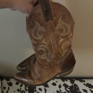 Justin Boots Tan Western Boots